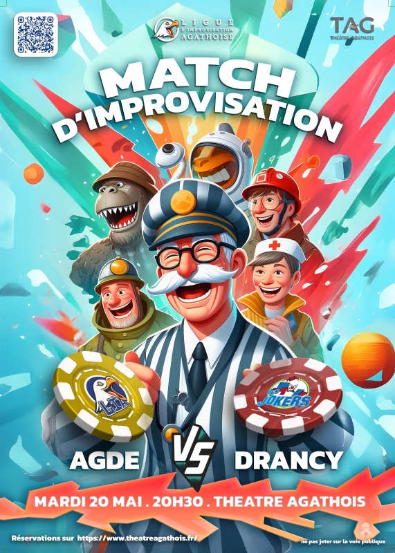 Match d'improvisation - Mardis en scène - TAG2025